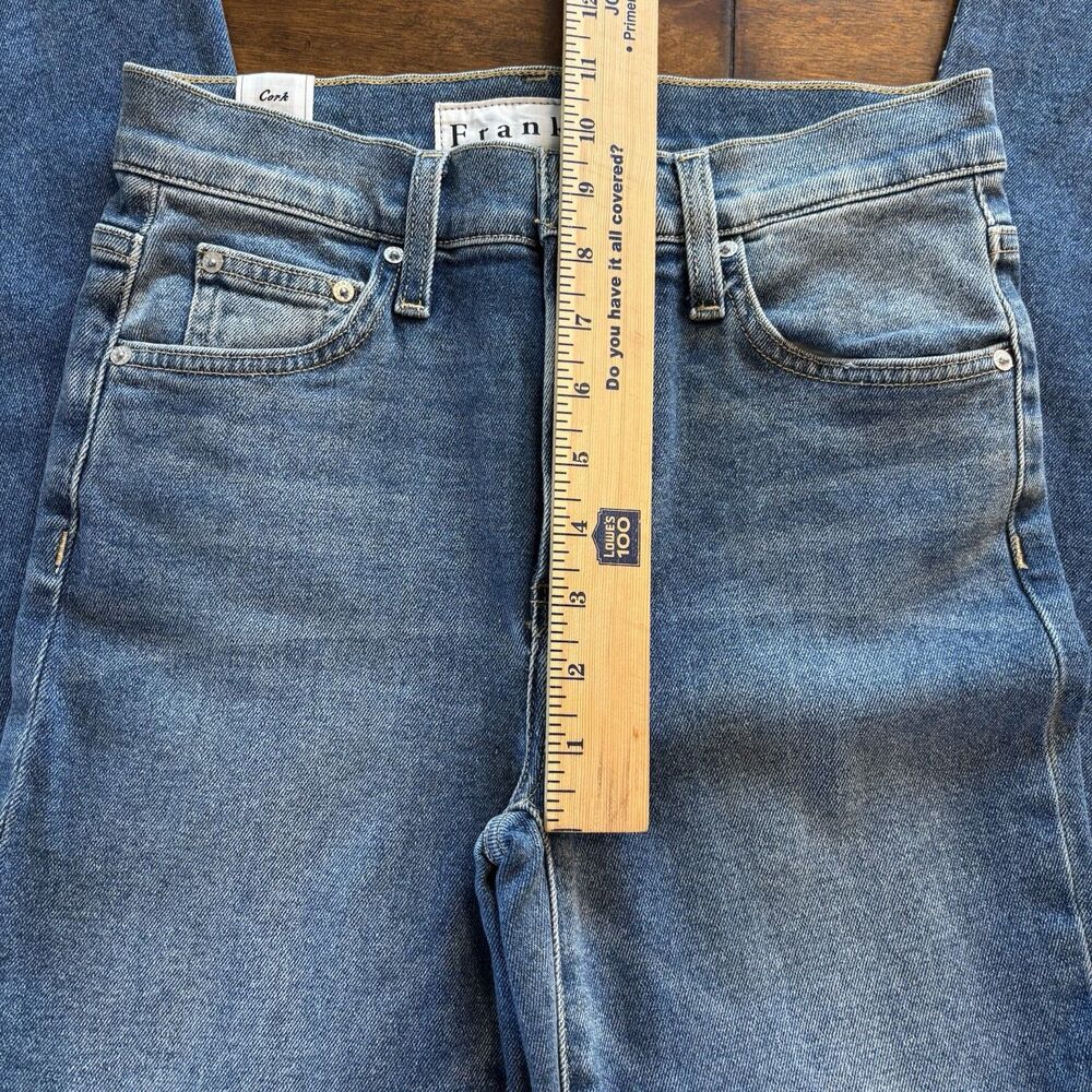 FRANK & EILEEN Cork Everyday Jeans Medium Everyday Blue SZ 25 - Picture 6 of 9